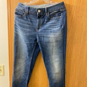 White HouseBlack Market The Skinny Distressed Jean